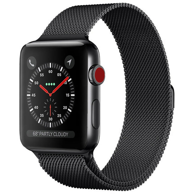 Stainless Steel Milanese Apple Watch Band