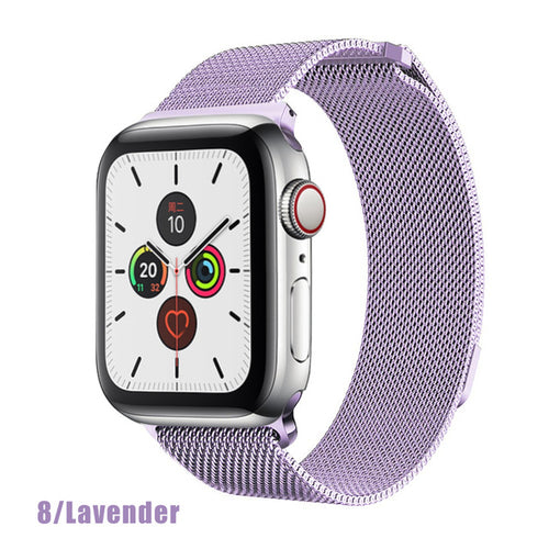 Stainless Steel Milanese Mesh Apple Watch Band