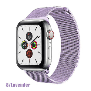 Stainless Steel Milanese Mesh Apple Watch Band