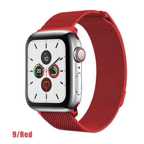 Stainless Steel Milanese Mesh Apple Watch Band