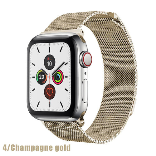 Stainless Steel Milanese Mesh Apple Watch Band
