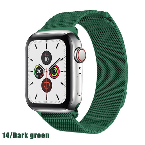 Stainless Steel Milanese Mesh Apple Watch Band