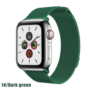 Stainless Steel Milanese Mesh Apple Watch Band