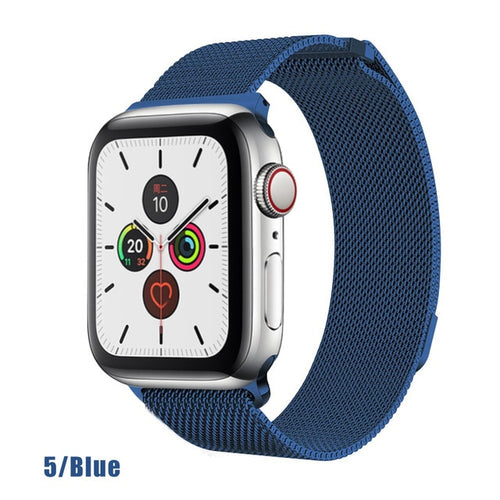 Stainless Steel Milanese Mesh Apple Watch Band