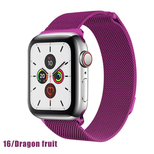 Stainless Steel Milanese Mesh Apple Watch Band
